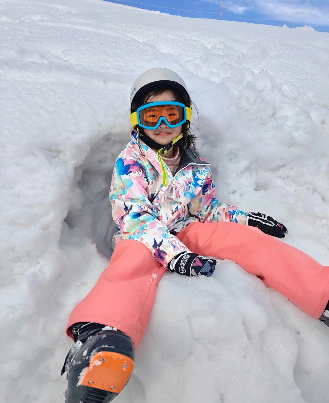 family snow